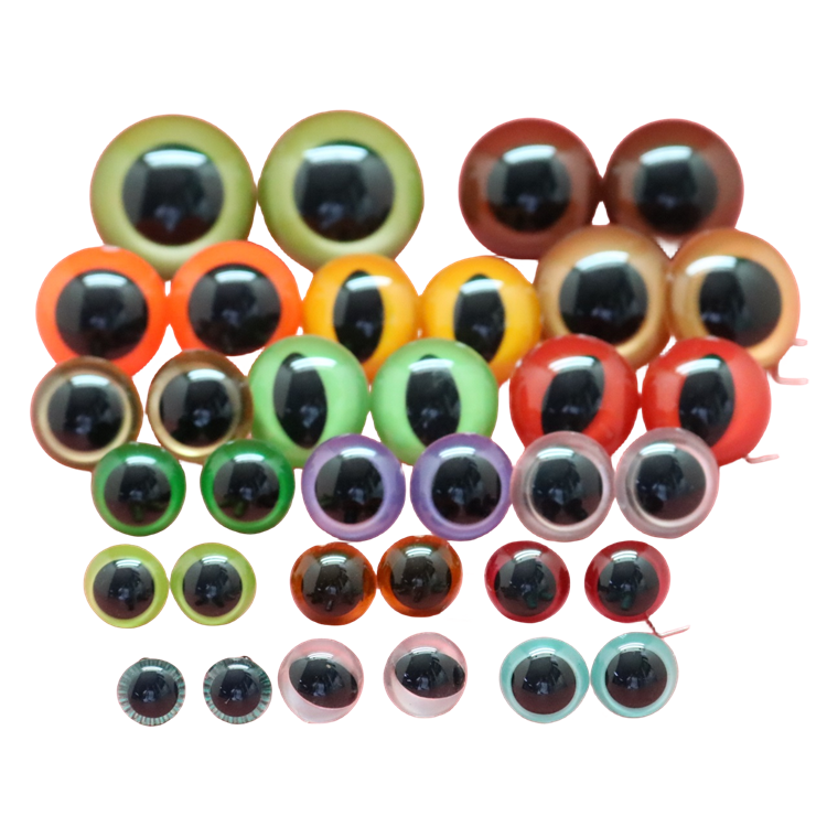2-Part Cat Eye - Realistic & Eco-Friendly Toy Eyes