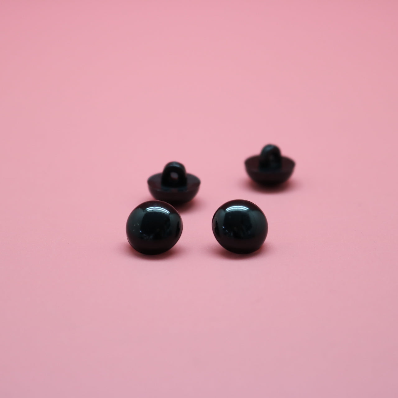 BUTTON EYES (4-12mm) Eco-Friendly, Sewable Safety Eyes for Toys & Crafts | Non-Toxic & Child-Safe