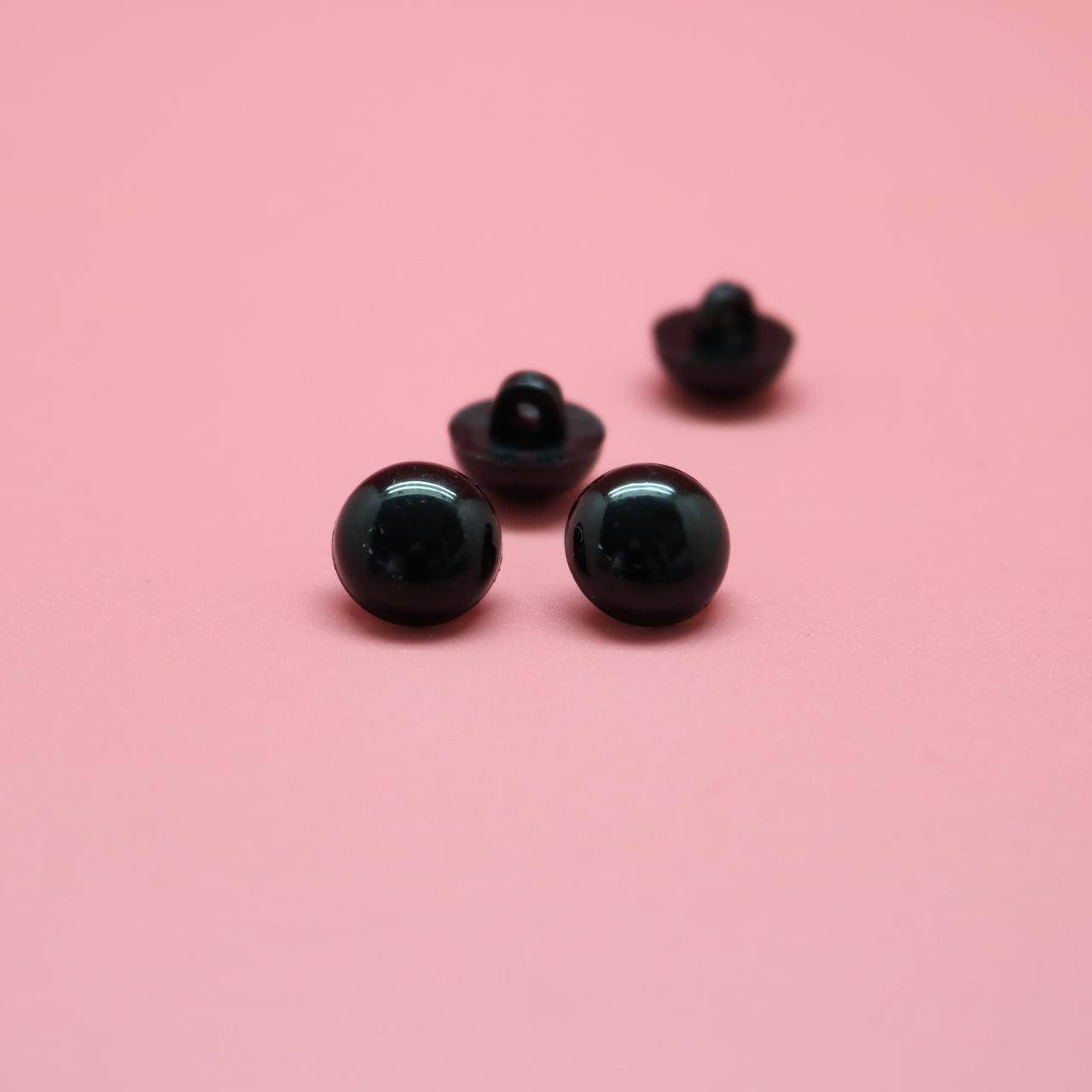 BUTTON EYES (4-12mm) Eco-Friendly, Sewable Safety Eyes for Toys & Crafts | Non-Toxic & Child-Safe