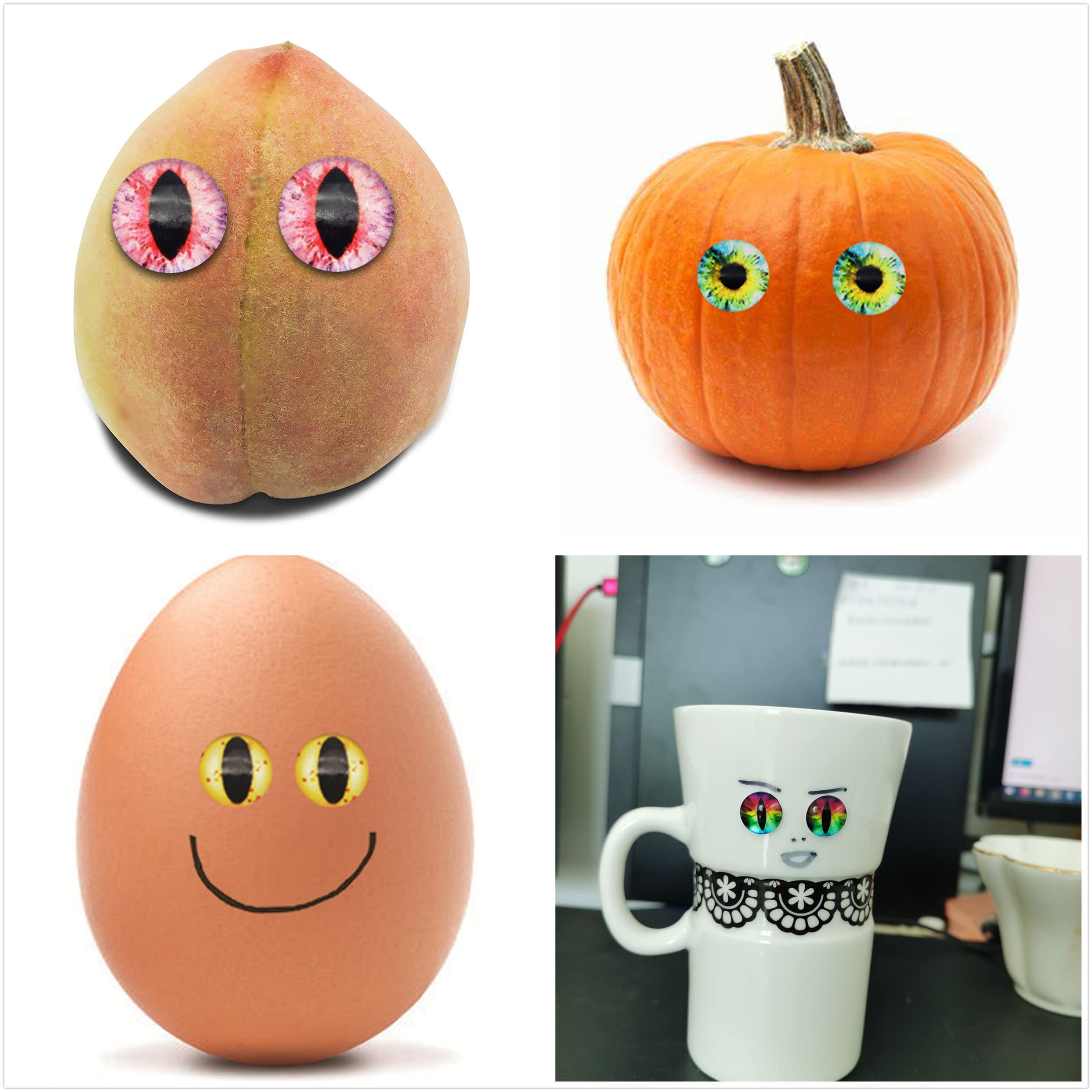 GLUE EYE with SELF ADHESIVE STICKERS – Eco-Friendly, Burr-Free, Custom Sizes & Designs