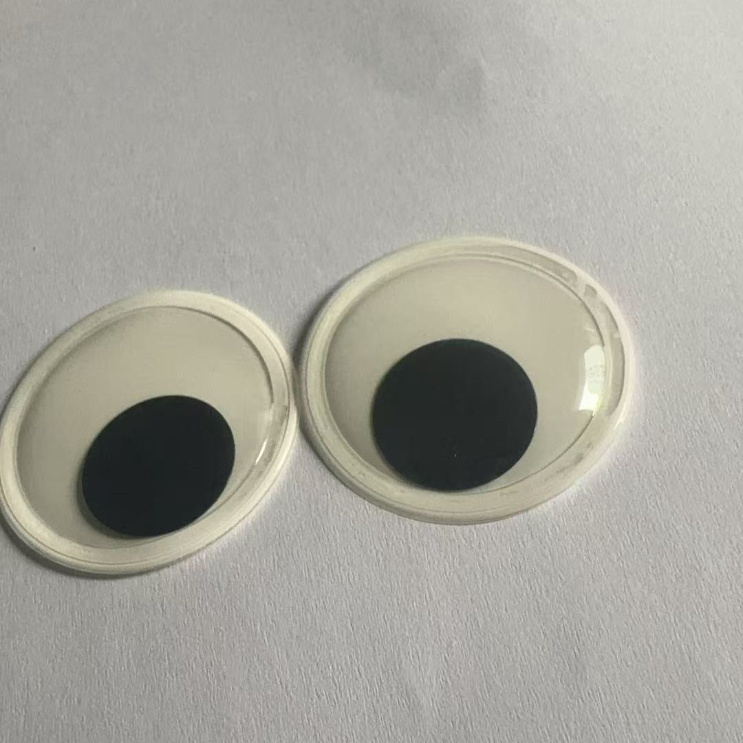WIDE-EDGE GOOGLY EYES – Eco-Friendly, Burr-Free, Custom Sizes