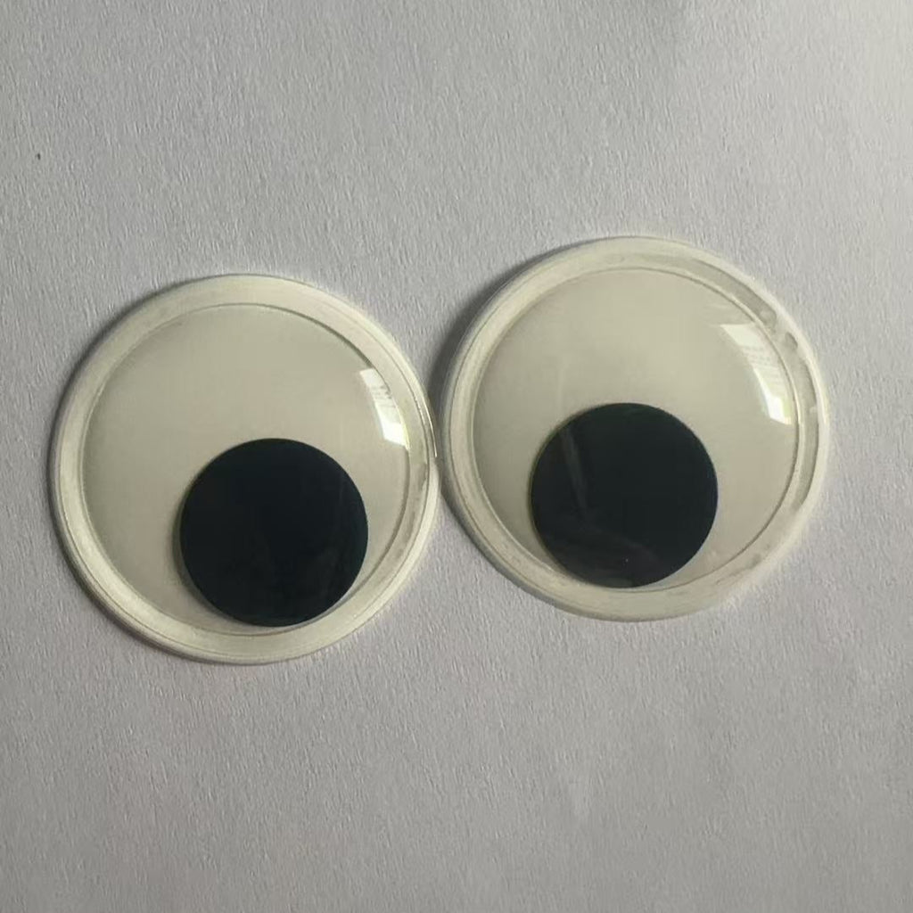 WIDE-EDGE GOOGLY EYES – Eco-Friendly, Burr-Free, Custom Sizes