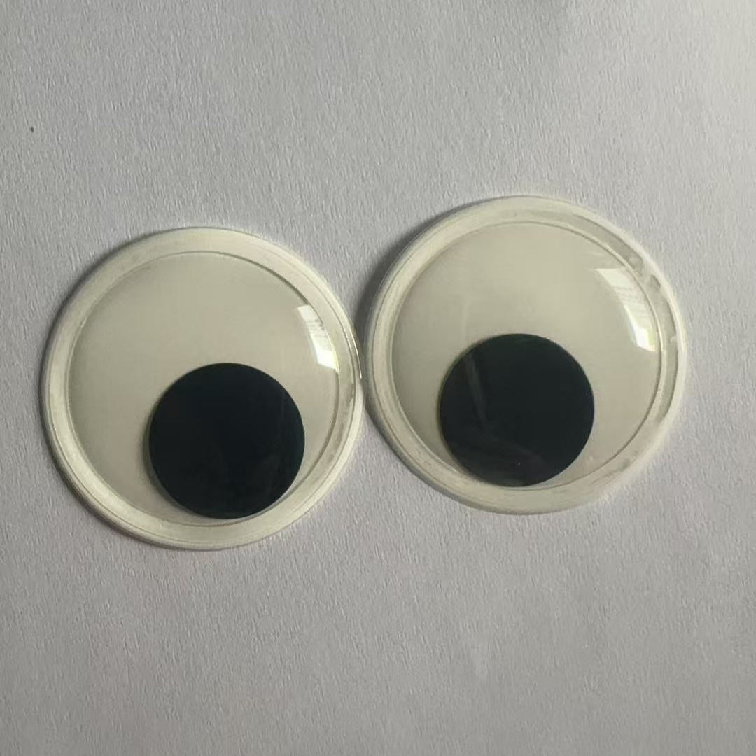 WIDE-EDGE GOOGLY EYES – Eco-Friendly, Burr-Free, Custom Sizes