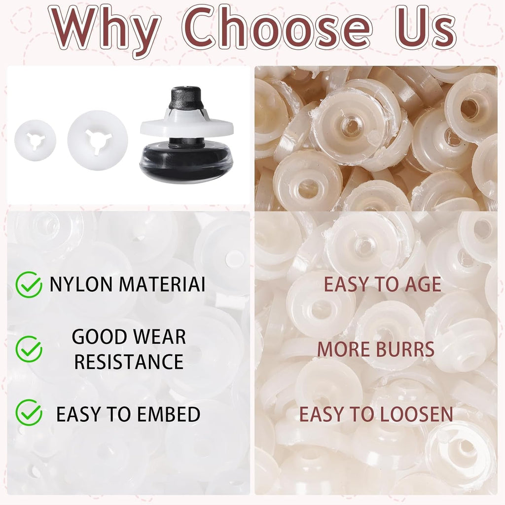 WASHER FOR TOY EYES – Eco-Friendly, Burr-Free, Custom Sizes & Designs | EN71/REACH/RoHS Certified