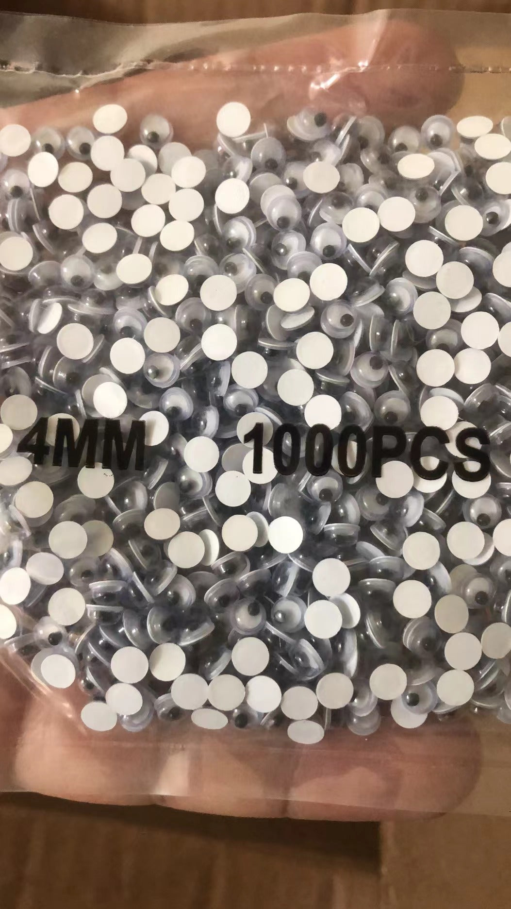 Googly Eyes Wiggle Eyes Moving Eyes - Customizable Colors (3-76mm)