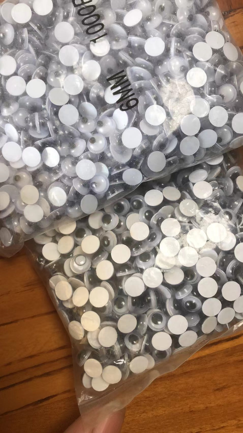 Googly Eyes Wiggle Eyes Moving Eyes - Customizable Colors (3-76mm)