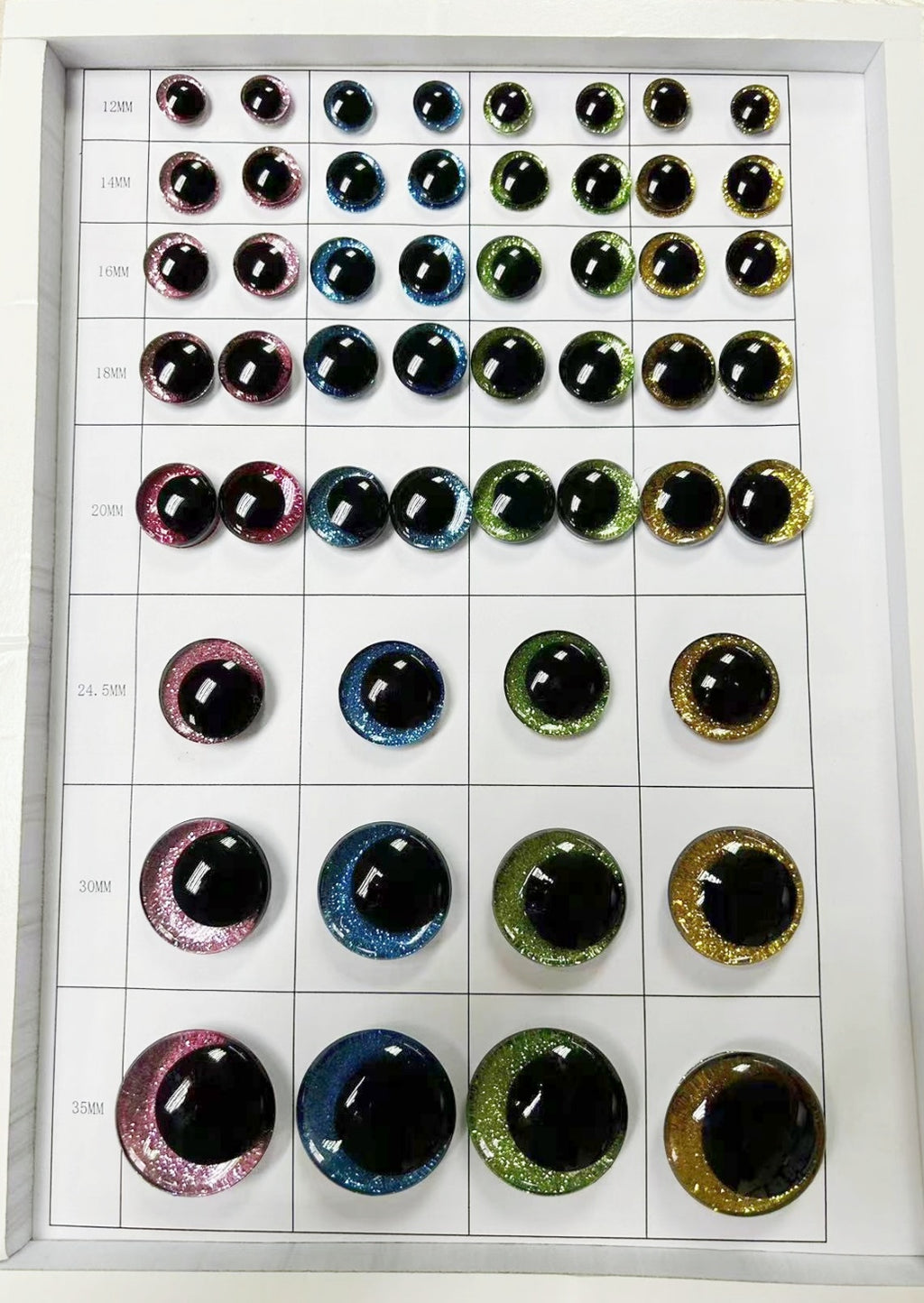 Moon Eye PUPIL OFF-CENTER EYE – Eco-Friendly, Burr-Free, Custom Mold Support