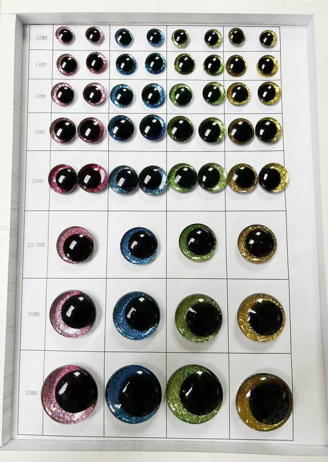 Moon Eye PUPIL OFF-CENTER EYE – Eco-Friendly, Burr-Free, Custom Mold Support