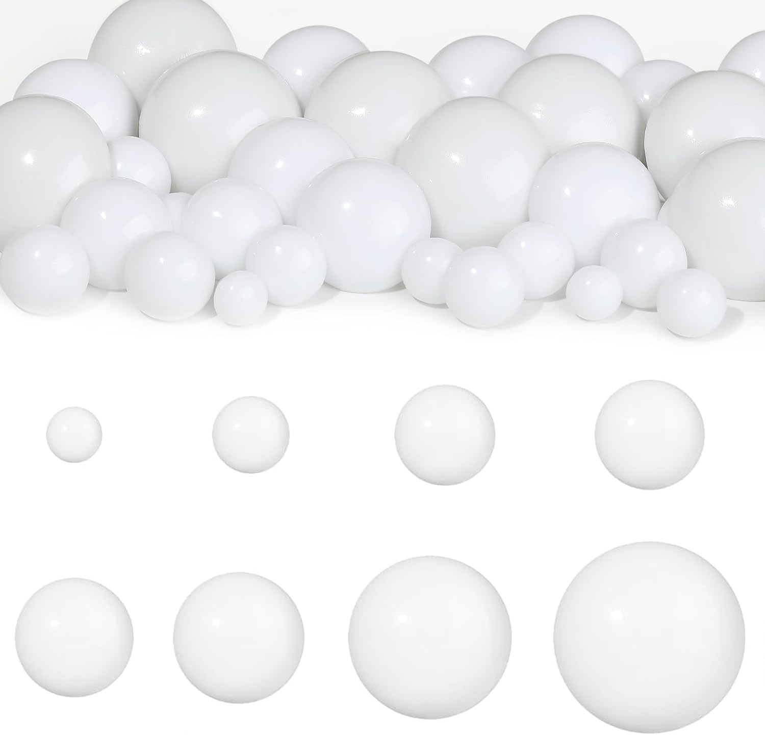 WHITE / COLORFUL BEAN SAFETY EYES – Eco-Friendly, Smooth, Custom Sizes | EN71/REACH/RoHS Certified