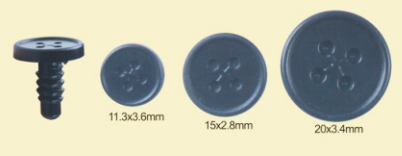 Button Eye with Screw – Eco-Friendly, Burr-Free, Custom Sizes & Designs | EN71/REACH/RoHS Certified