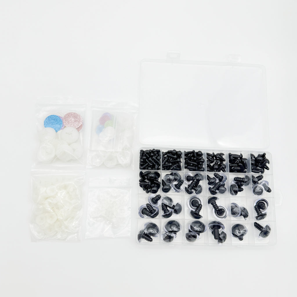 SAFETY EYES FOR CROCHET – Eco-Friendly, Burr-Free, Custom Sizes & Designs | EN71/REACH/RoHS Certified