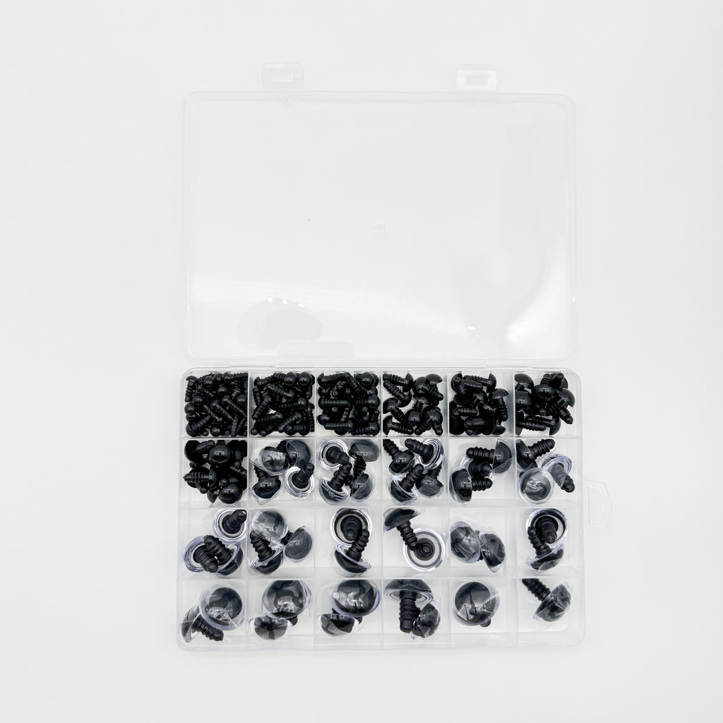 SAFETY EYES FOR CROCHET – Eco-Friendly, Burr-Free, Custom Sizes & Designs | EN71/REACH/RoHS Certified