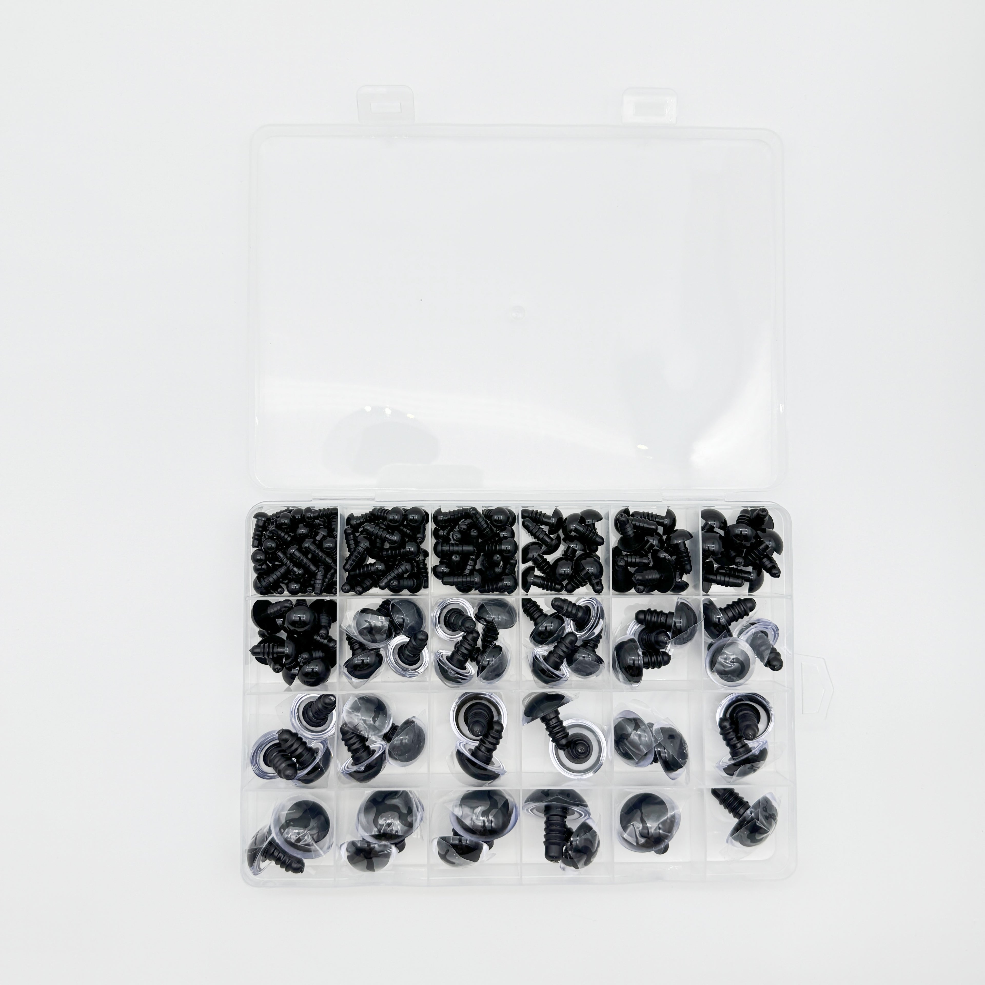 SAFETY EYES FOR CROCHET – Eco-Friendly, Burr-Free, Custom Sizes & Designs | EN71/REACH/RoHS Certified