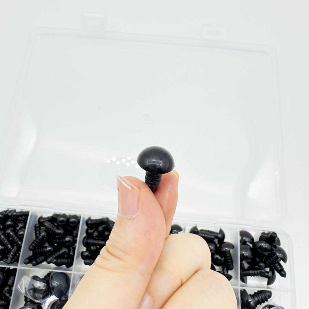 SAFETY EYES FOR CROCHET – Eco-Friendly, Burr-Free, Custom Sizes & Designs | EN71/REACH/RoHS Certified