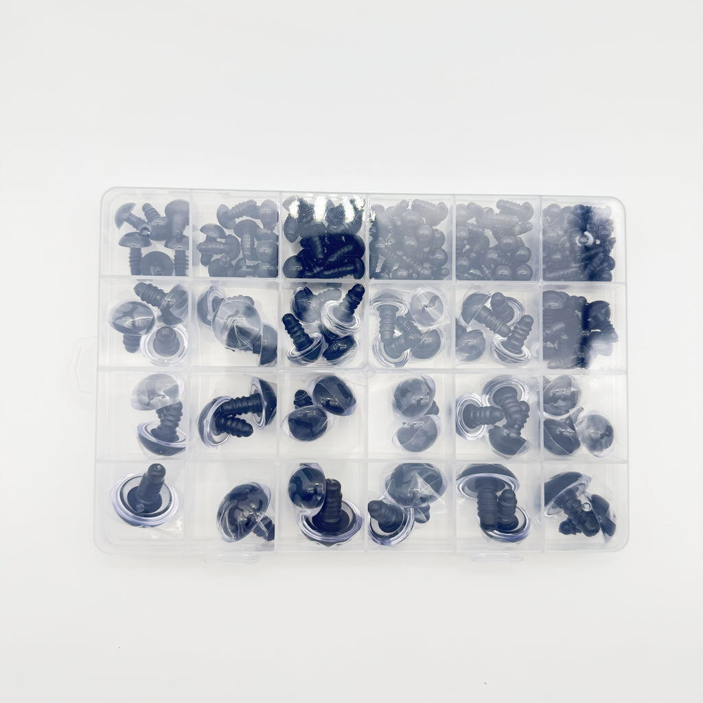 SAFETY EYES FOR CROCHET – Eco-Friendly, Burr-Free, Custom Sizes & Designs | EN71/REACH/RoHS Certified