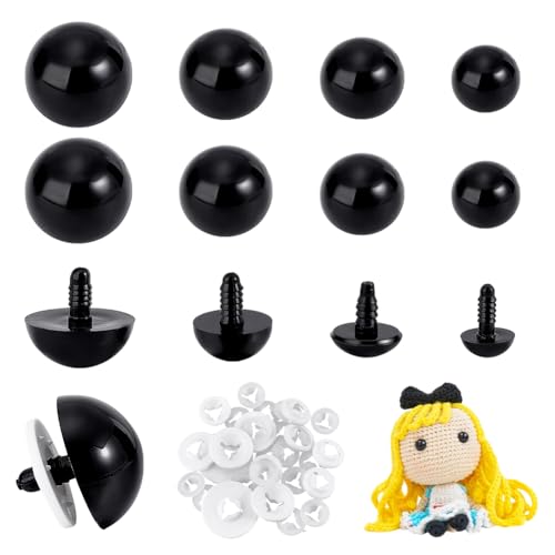 CUSTOM SAFETY EYES – Eco-Friendly, Burr-Free, High Quality | EN71/REACH/RoHS Certified | OEM Sizes & Designs