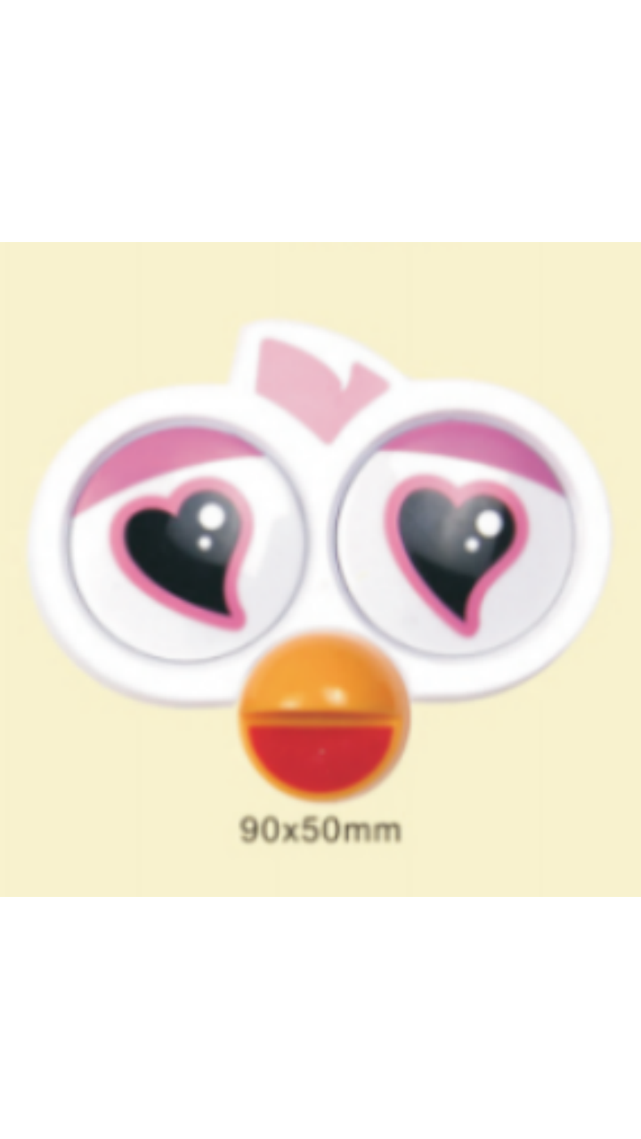 Vibrant, Eco-Friendly FURBY EYES for Toys - Custom Molds Available