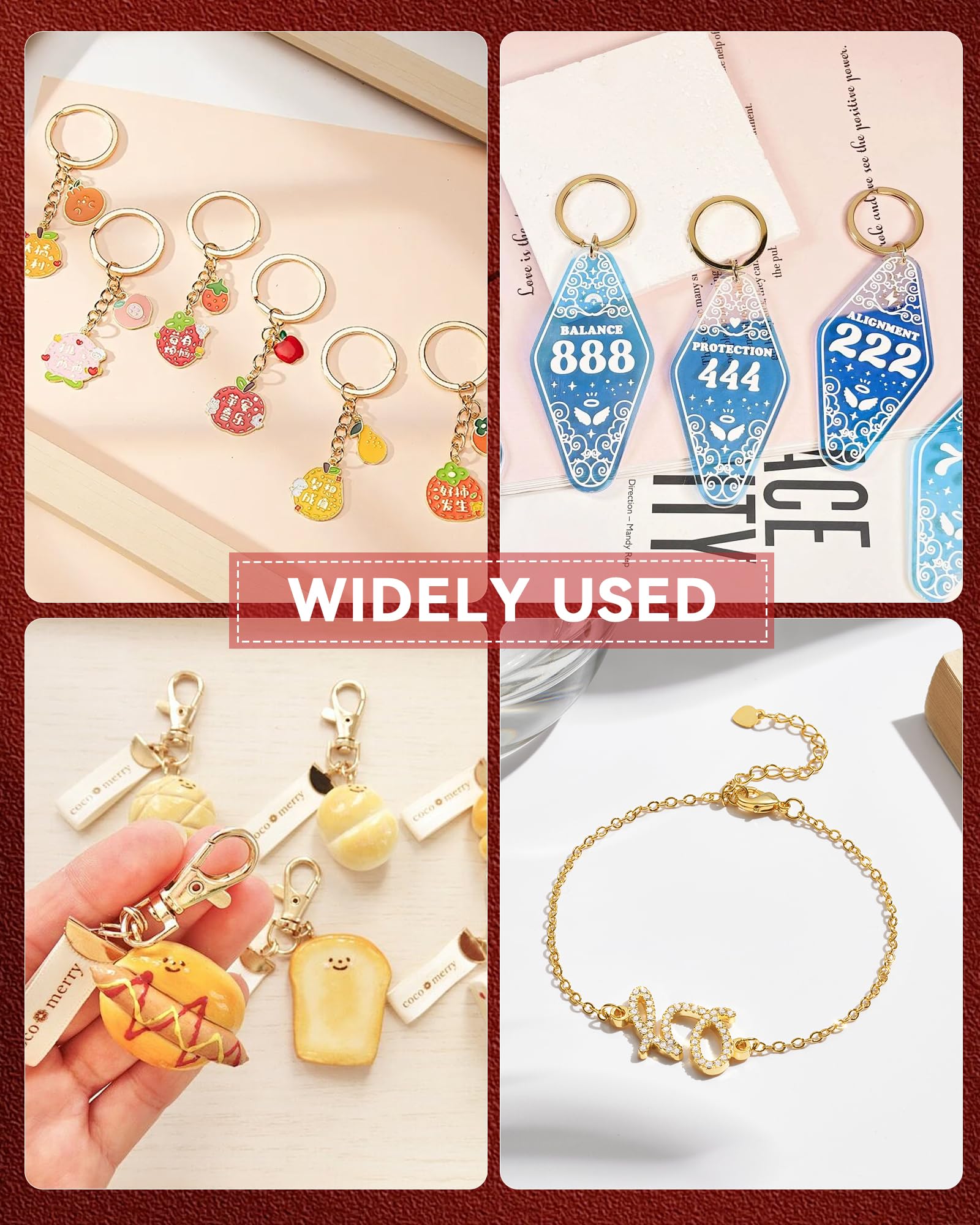 METAL KEY RINGS – Eco-Friendly, Burr-Free, Custom Sizes & Designs