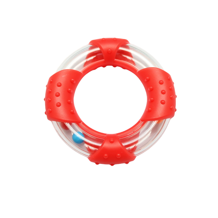 Eco-Friendly Baby Ring Rattle Toy - Smooth & High-Quality Rattle Ring