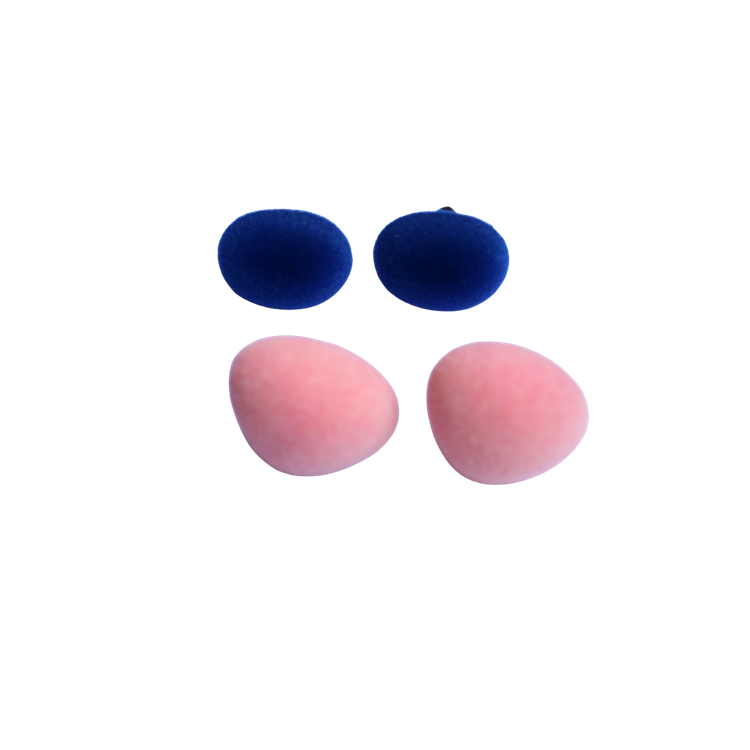 FLOCKING NOSE – Eco-Friendly, Burr-Free, Custom Moldable (EN71/REACH/RoHS Certified)