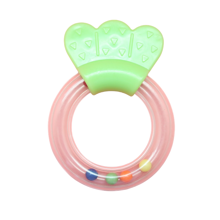 Eco-Friendly Baby Ring Rattle Toy - Smooth & High-Quality Rattle Ring