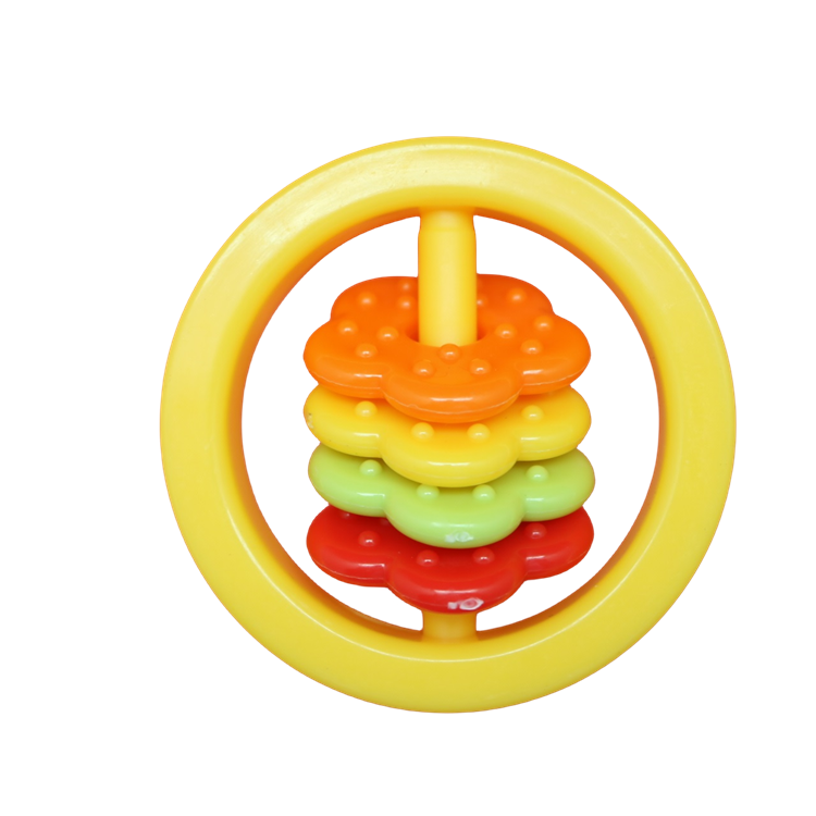 Eco-Friendly Baby Ring Rattle Toy - Smooth & High-Quality Rattle Ring