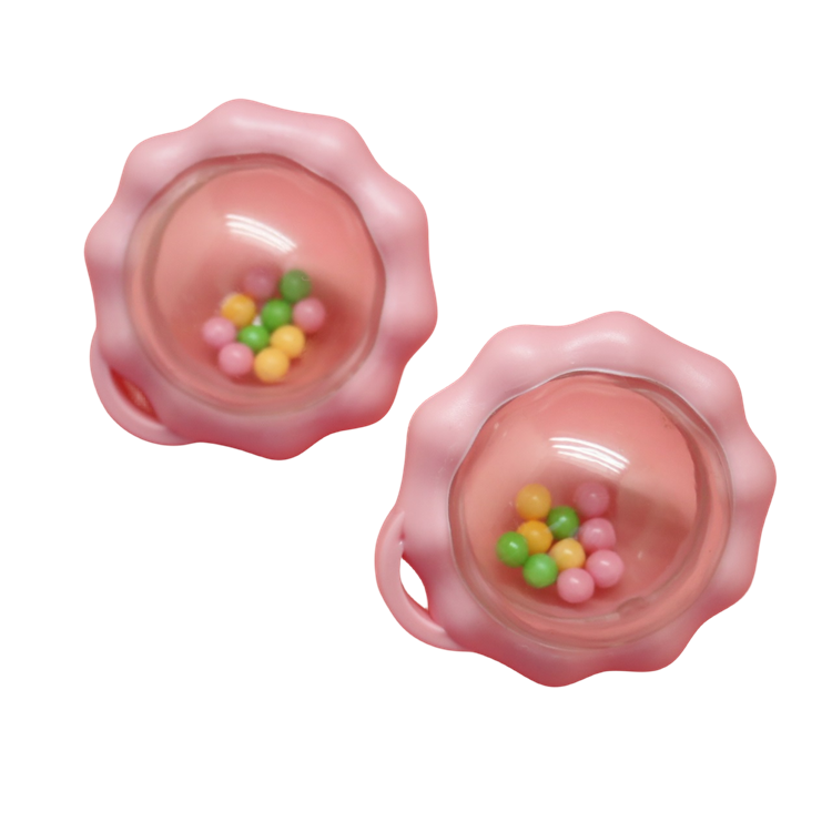 Eco-Friendly Baby Ring Rattle Toy - Smooth & High-Quality Rattle Ring