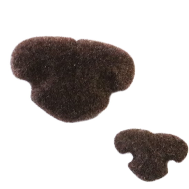 FLOCKING NOSE – Eco-Friendly, Burr-Free, Custom Moldable (EN71/REACH/RoHS Certified)