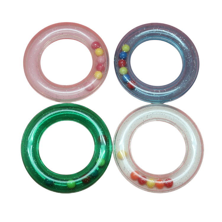 Eco-Friendly Baby Ring Rattle Toy - Smooth & High-Quality Rattle Ring