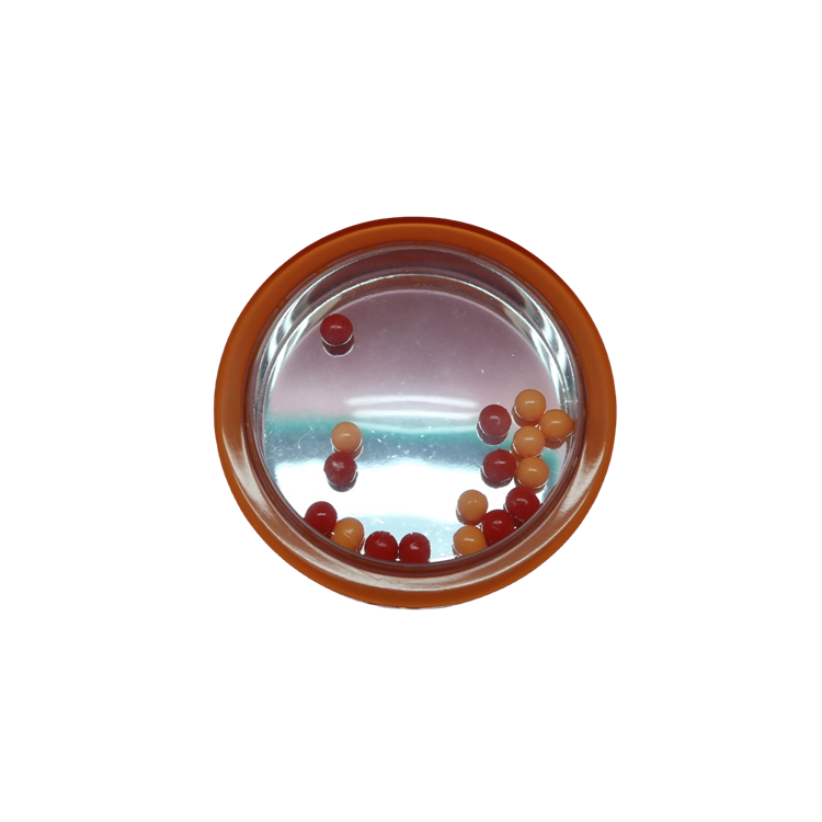 ROUND MIRROR RATTLE – Eco-Friendly Baby Toy Baby Rattle | Smooth Edges | Custom Sizes & Designs | EN71/REACH/RoHS Certified