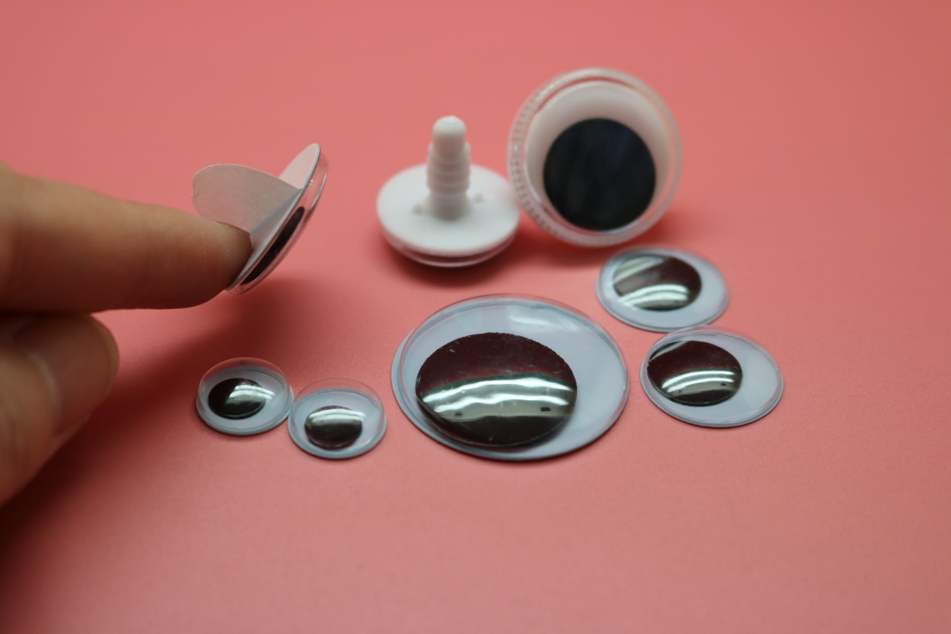 Googly Eyes Wiggle Eyes Moving Eyes - Customizable Colors (3-76mm)