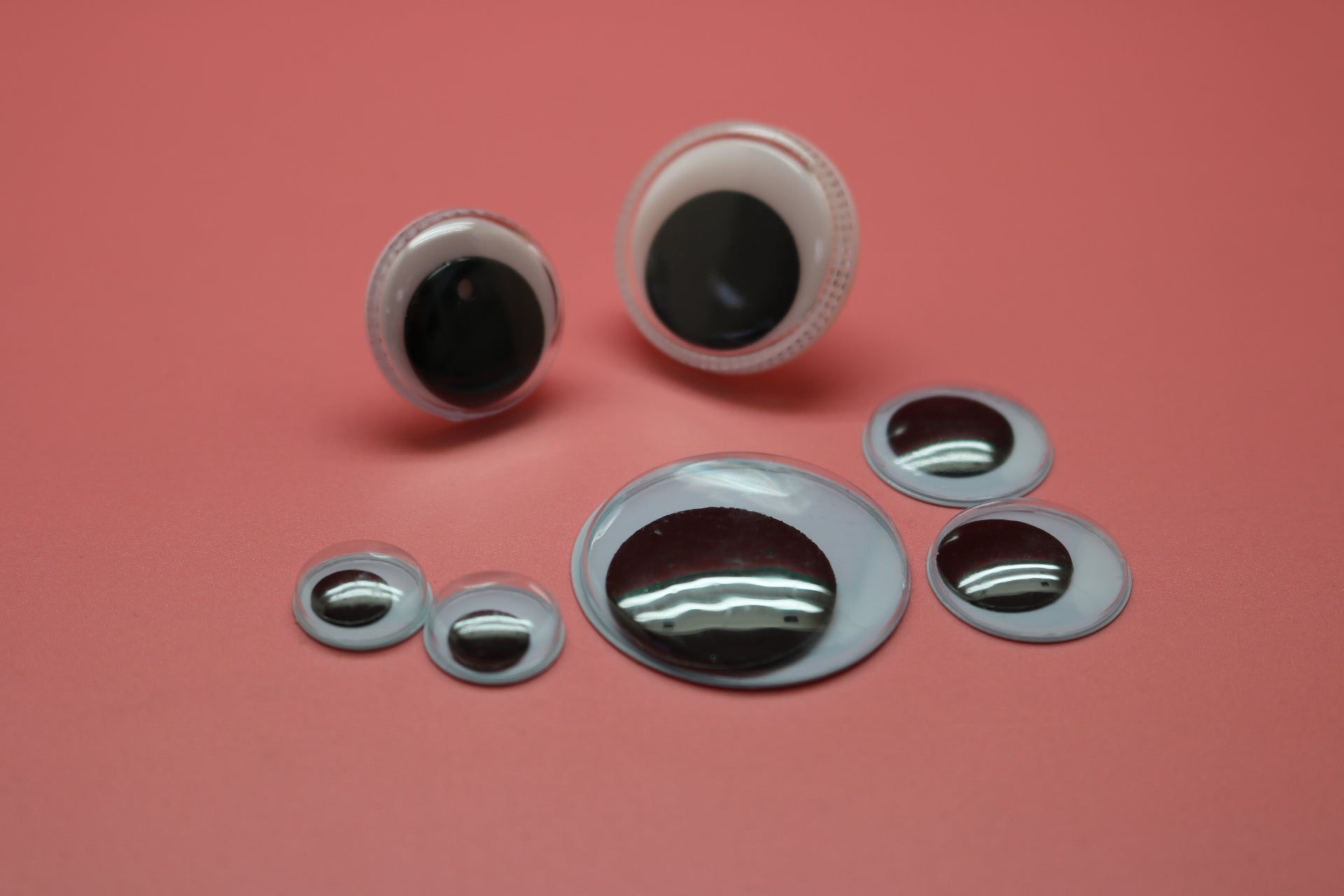 Googly Eyes Wiggle Eyes Moving Eyes - Customizable Colors (3-76mm)