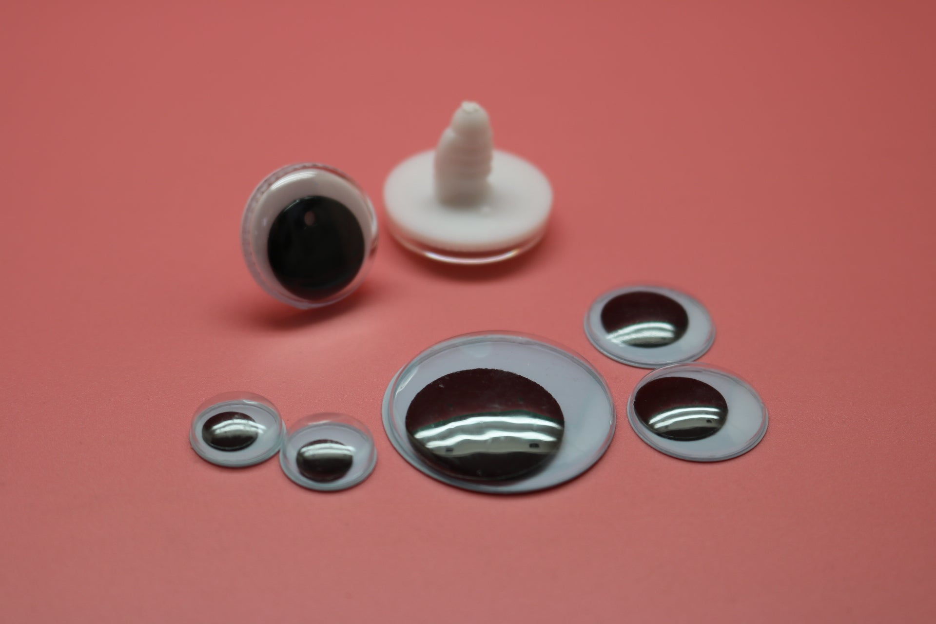Googly Eyes Wiggle Eyes Moving Eyes - Customizable Colors (3-76mm)