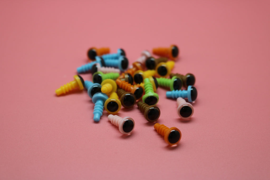 Tiny Doll Eyes Small Size Special Safety Eyes  - Patented & Eco-Friendly 4-10mm