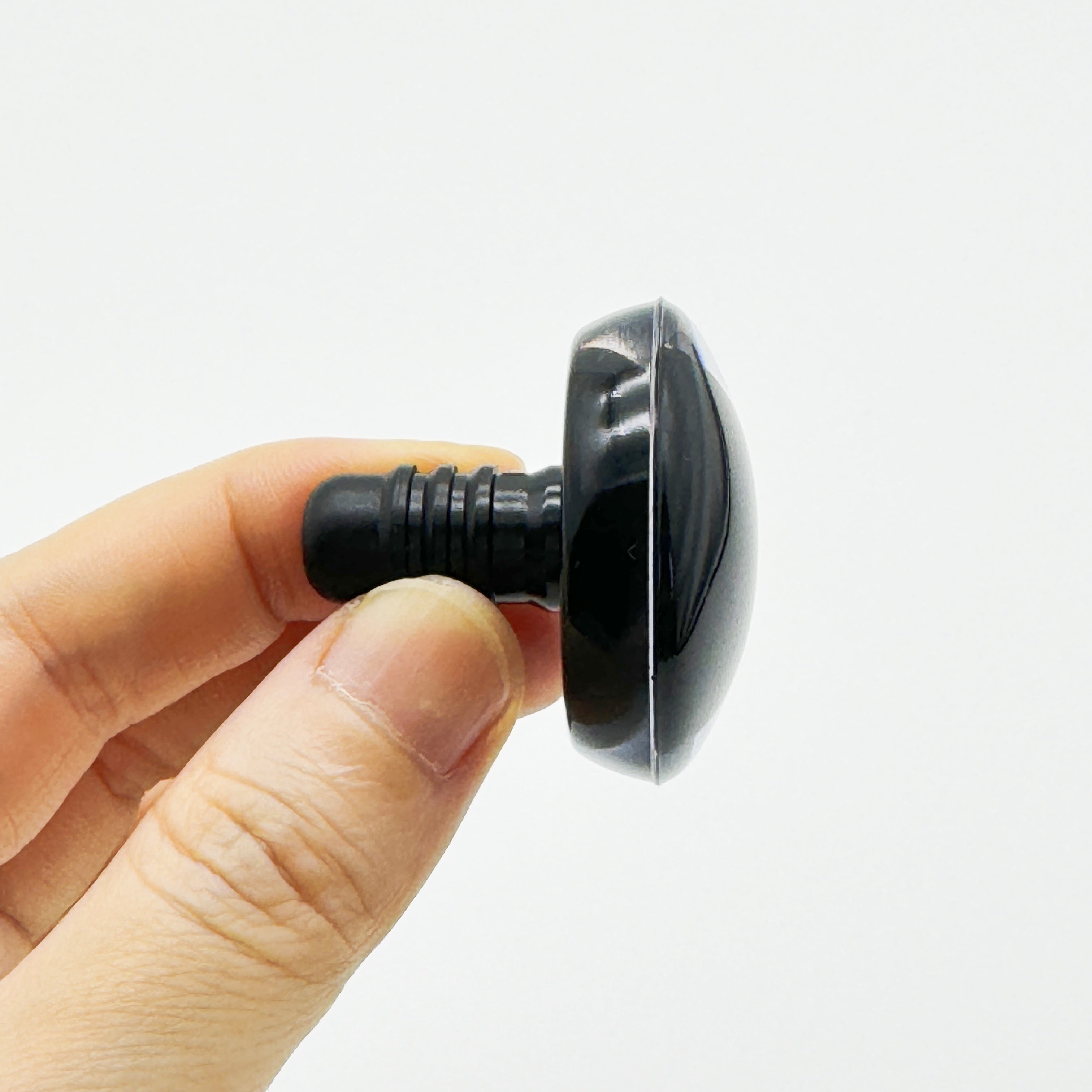 Moon Clear Safety Eyes with Off-Center Pupil – High Transparency, Eco-Friendly, Burr-Free