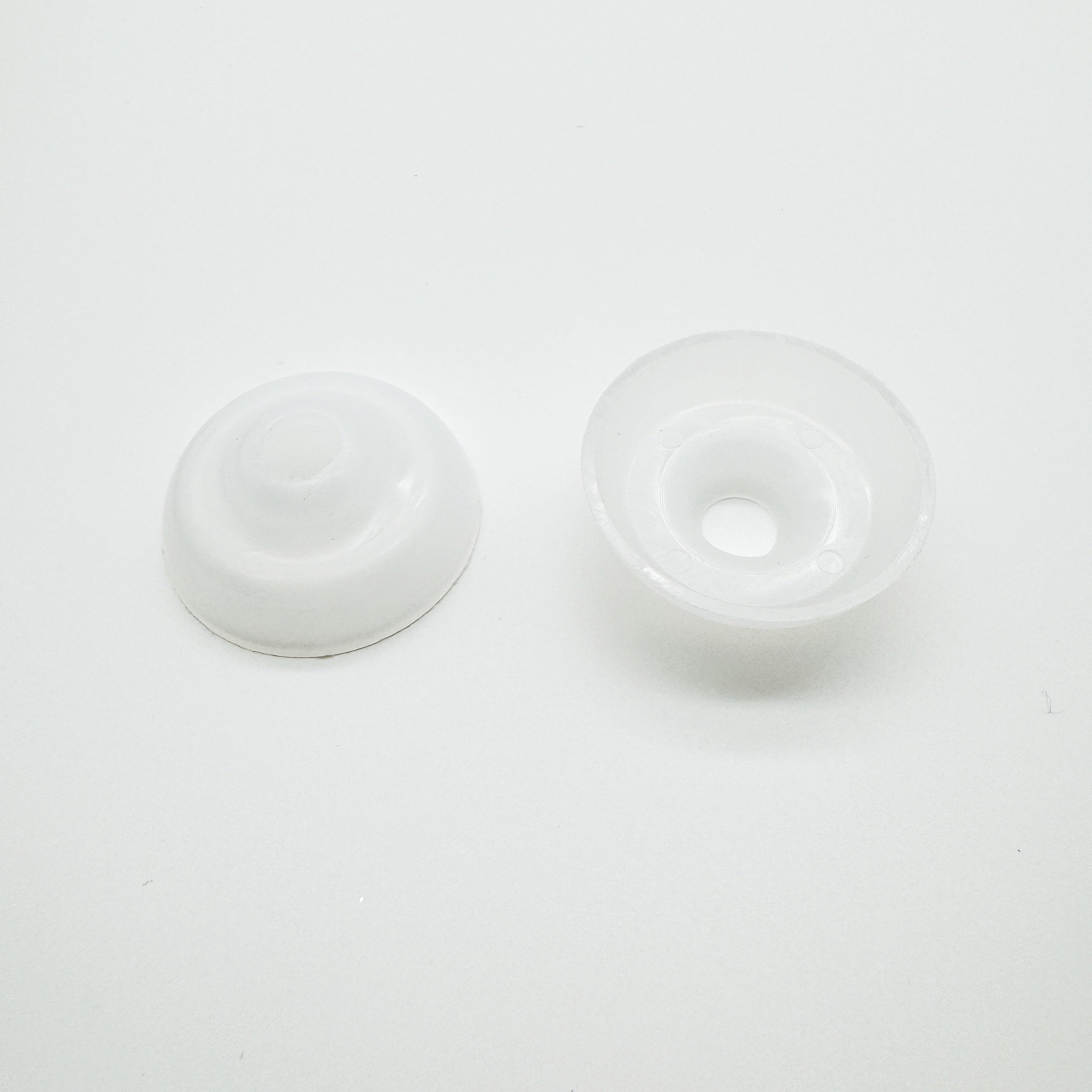 Moon Clear Safety Eyes with Off-Center Pupil – High Transparency, Eco-Friendly, Burr-Free