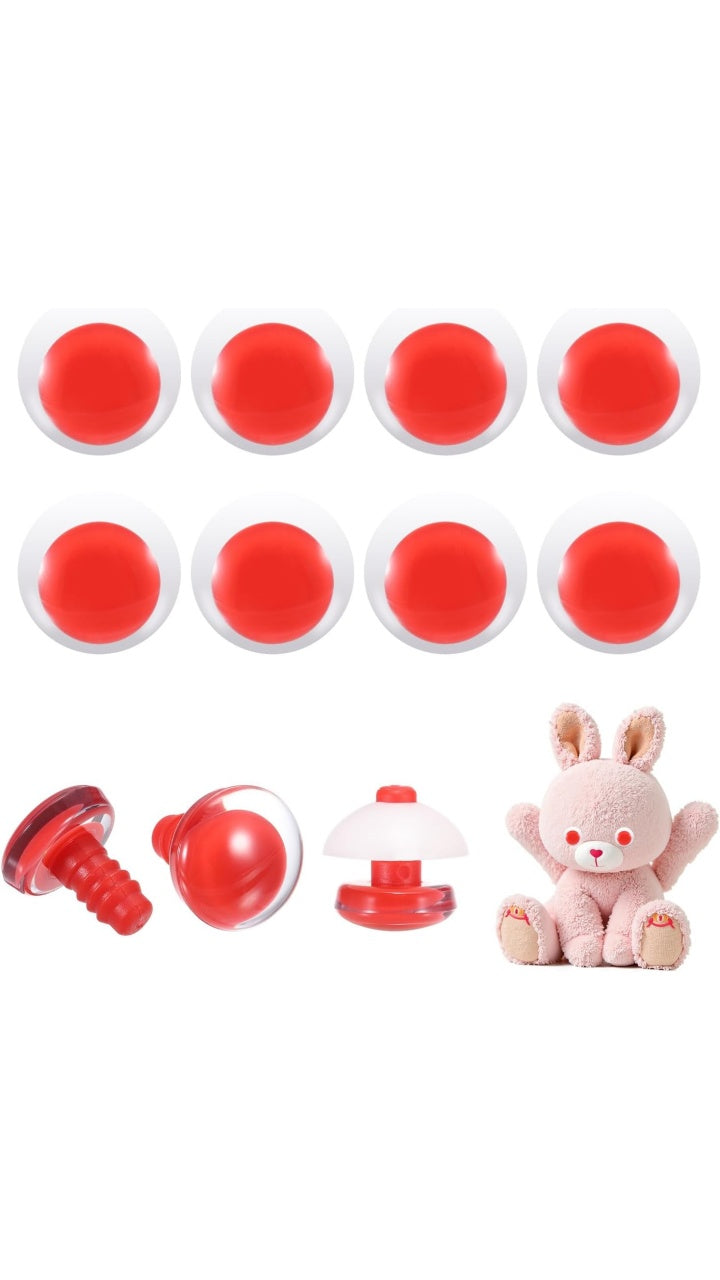 MOON EYE WITH COLORFUL PUPIL – Eco-Friendly, Smooth-Edged, Customizable Safety Eyes | EN71/REACH/RoHS Certified