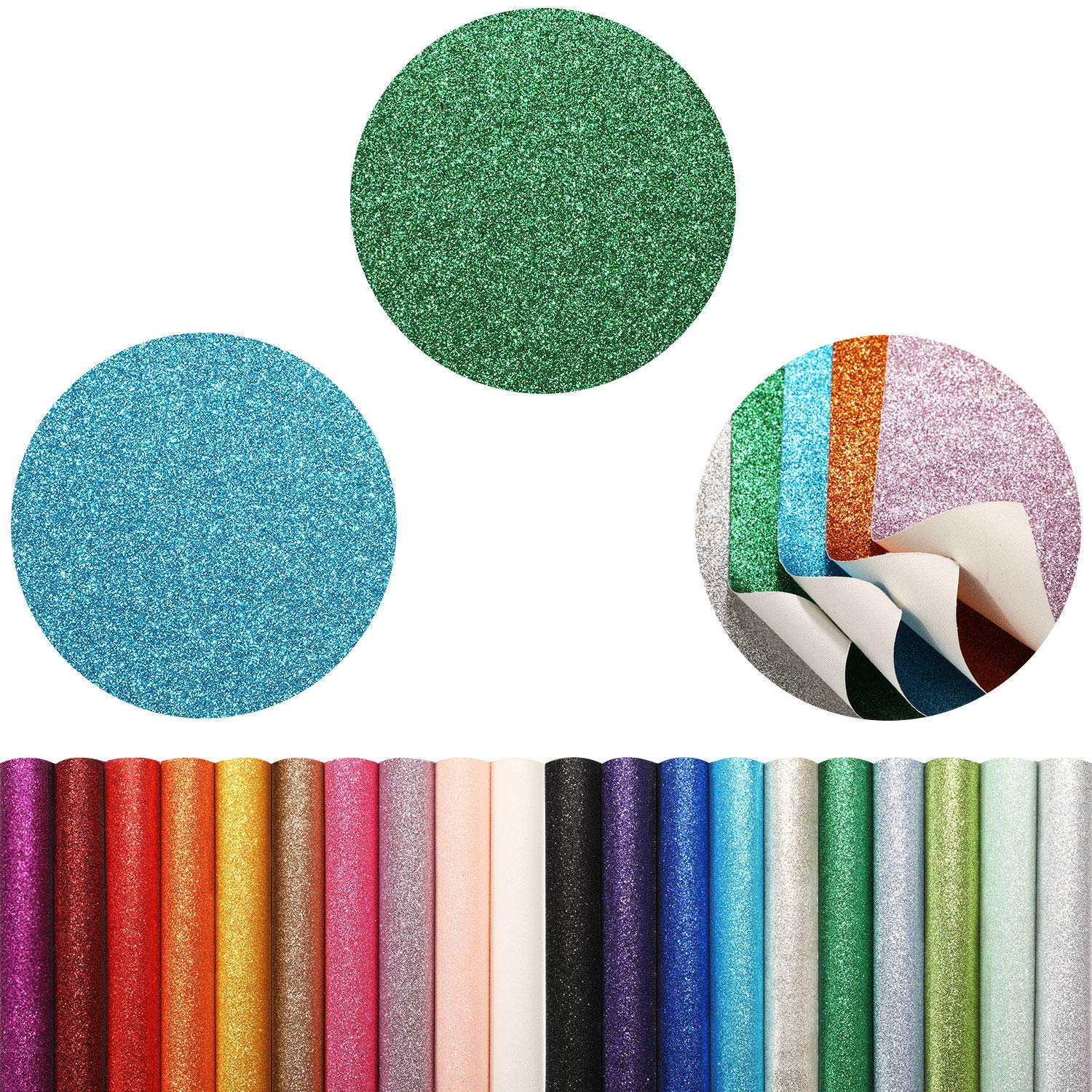 GLITTER FELTS / PAPERS for Toy Eyes & DIY – Eco-Friendly, Burr-Free, Custom Sizes & Designs