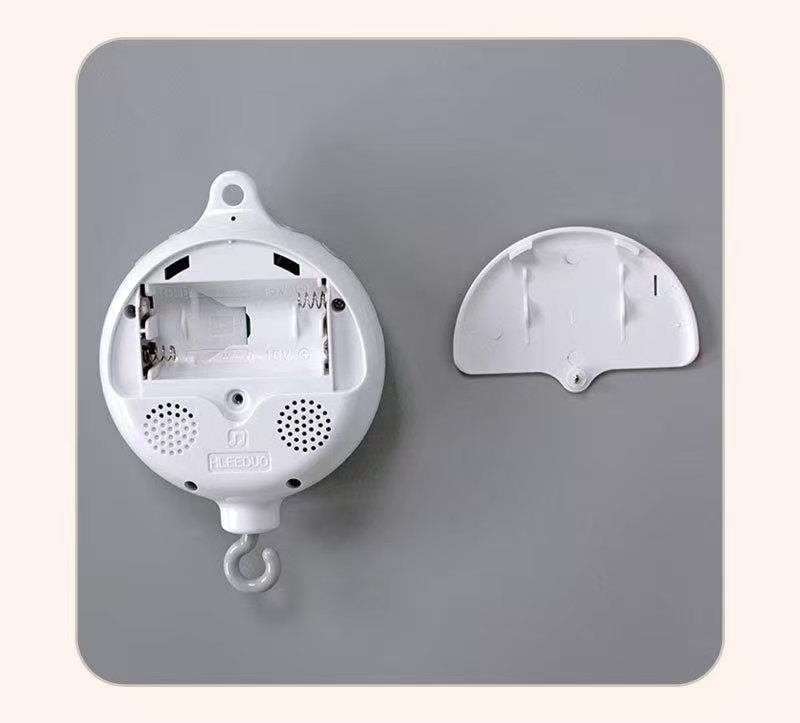 35 Melodies Baby Crib Mobile Music Box with Next/Previous, Pause, On/Off & Custom Colors