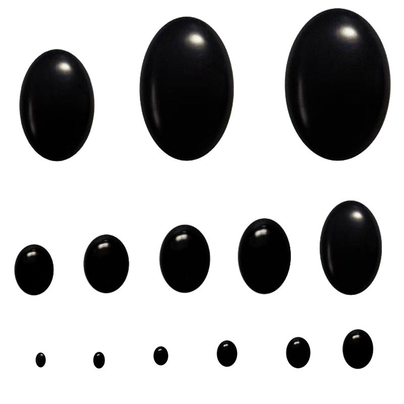 SMALL OVAL SAFETY EYES – Eco-Friendly, Burr-Free | Custom Sizes & Designs | EN71/REACH/RoHS Certified