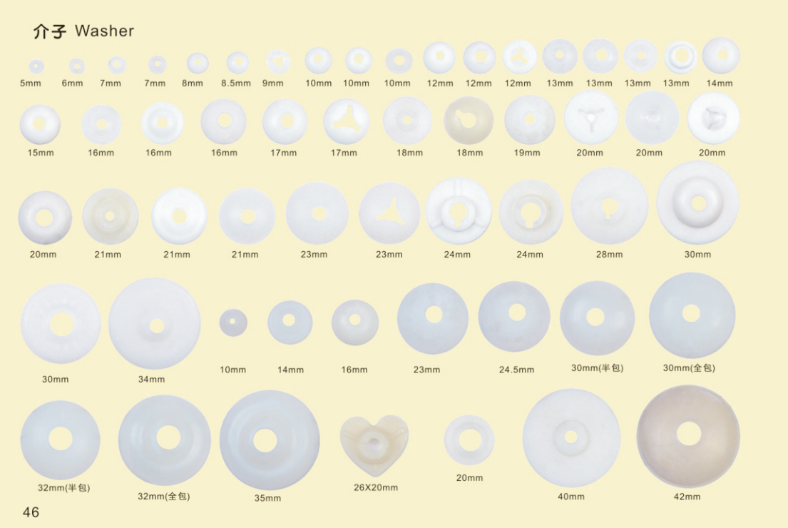 WASHER FOR TOY EYES – Eco-Friendly, Burr-Free, Custom Sizes & Designs | EN71/REACH/RoHS Certified