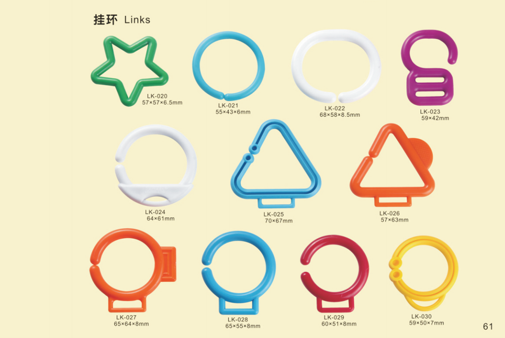 Eco-Friendly Baby Toy Links - EN71, REACH, RoHS Standard