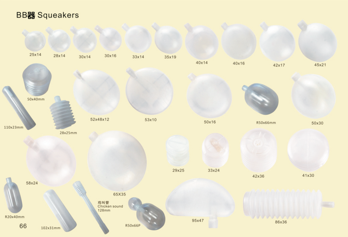 BB Squeakers for Pet Toys & Baby Toys Replacement - High Quality & Custom Sizes Available