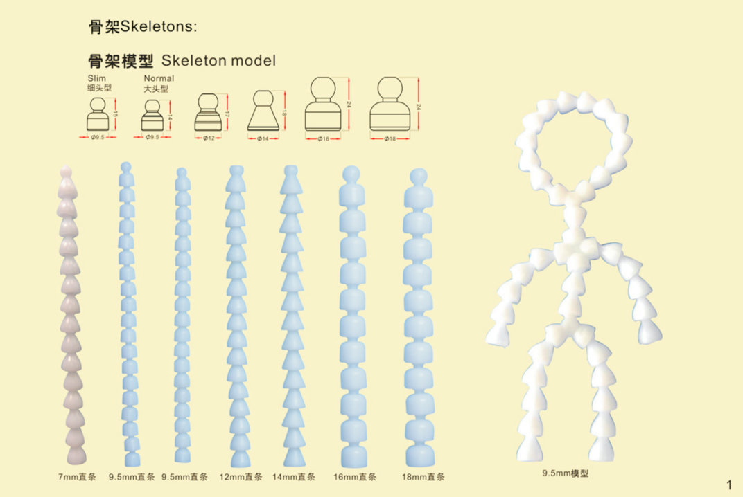 Eco-Friendly, High-Quality Toy JOINTs - Custom Molds Available