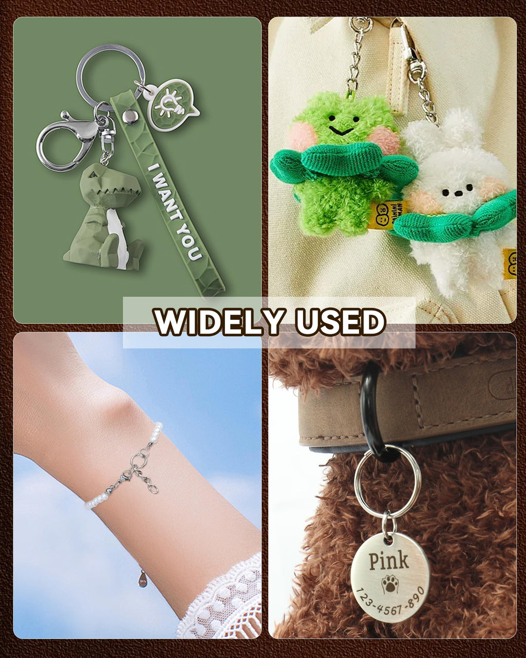 METAL KEY RINGS – Eco-Friendly, Burr-Free, Custom Sizes & Designs