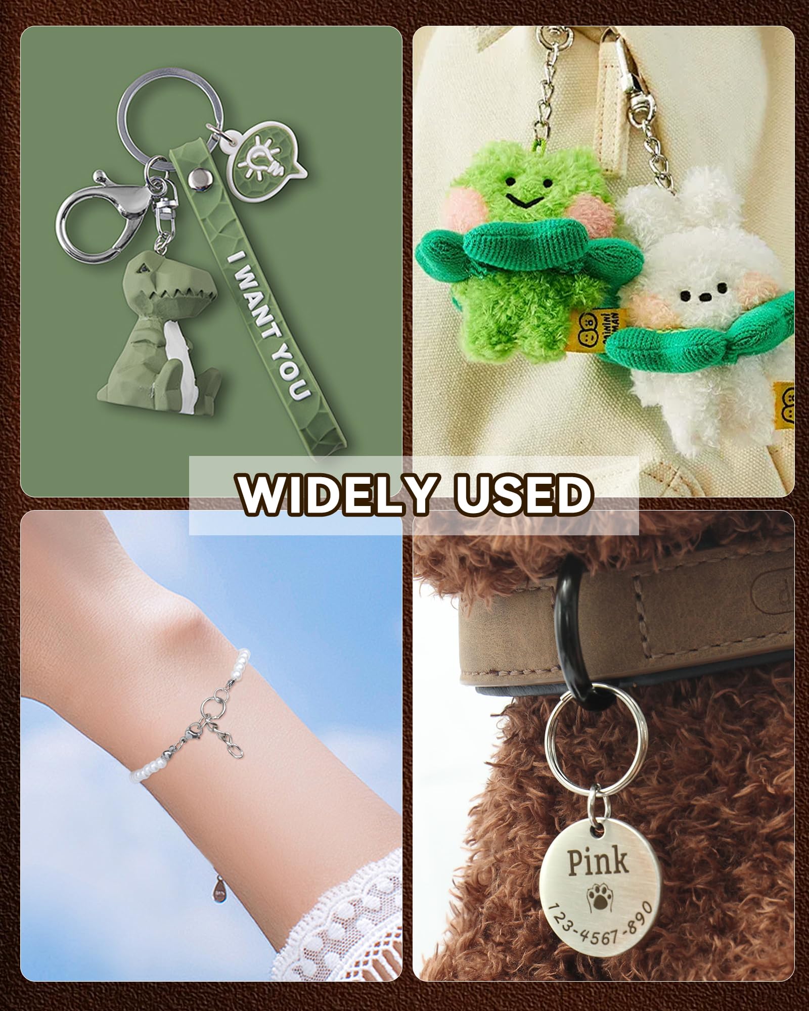 METAL KEY RINGS – Eco-Friendly, Burr-Free, Custom Sizes & Designs