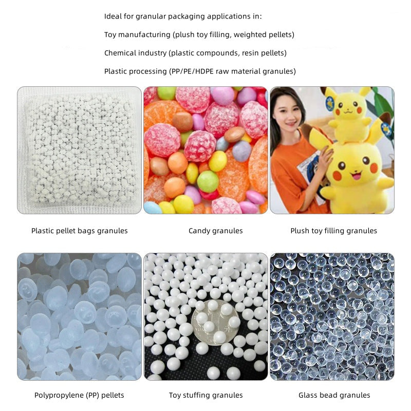 Granule Bag Packaging Machine | Automatic Weighing & Sealing | 1-5 Year Warranty | 10-Year Parts Service