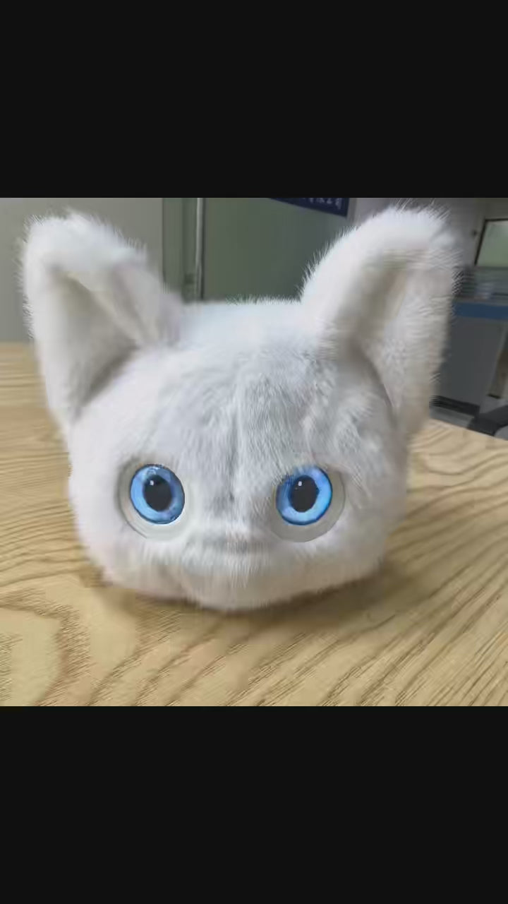Mutli Language Customizable Talk Rechargable Moving AI Toy Eye for Plush Stuffed Toy Type-C Recharge On-Off Switch