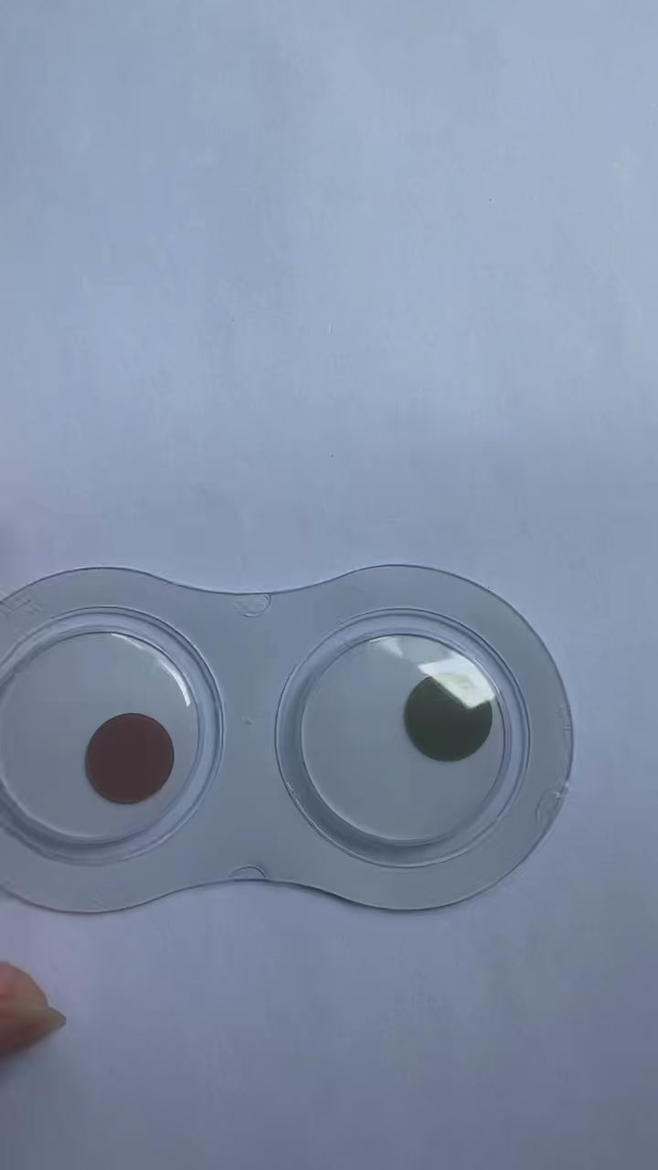 DOUBLE WIGGLE EYES – Eco-Friendly, Burr-Free, Custom Sizes & Designs